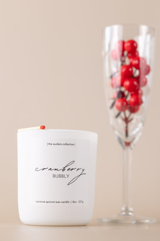 Cranberry Bubbly Candle