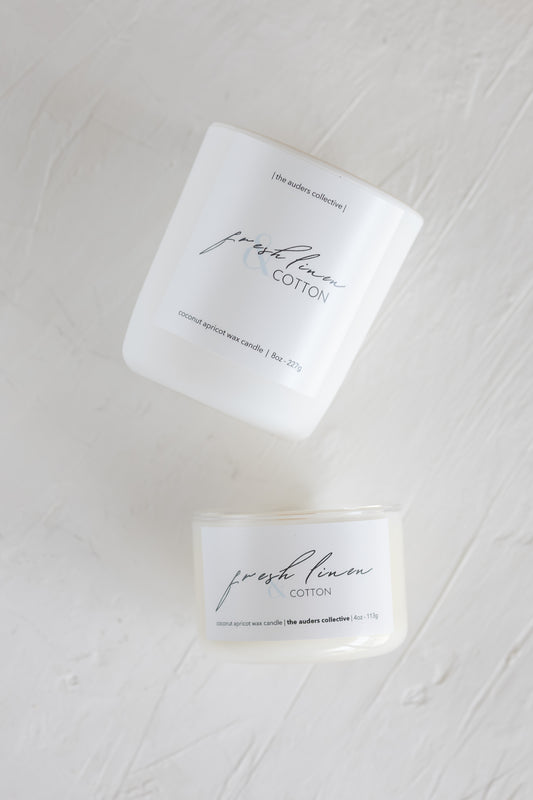 Fresh Linen & Cotton Candle