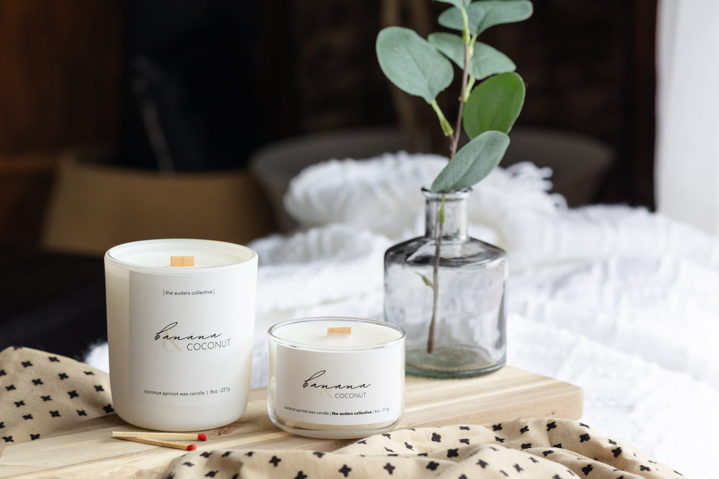 Banana & Coconut Candle